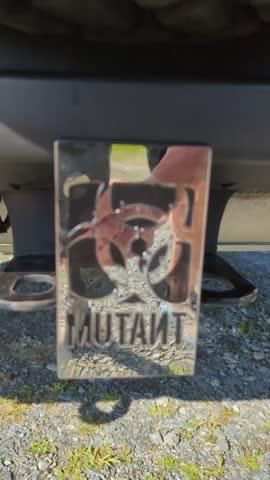 RUGGED Trailer Hitch Cover & Locking Pin - Customer Photo From Joshua Thorne