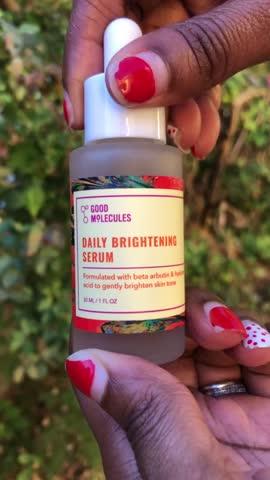 Daily Brightening Serum - Customer Photo From Candi Rookwood