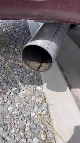 5" Turbo Back, Single Side Exit, No Muffler, AL, 1999-2003 F-250/350 7.3L, all models - Customer Photo From Quonton Gordon