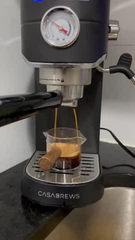  CASABREWS Máquina de café expreso de 20 bares