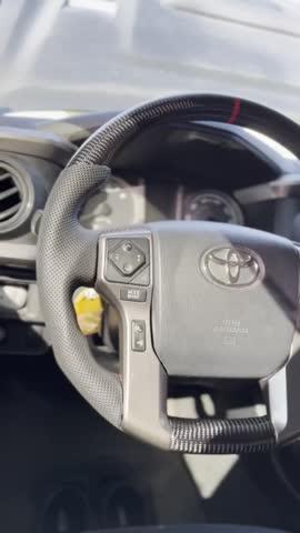 Carbon Fiber Steering Wheel For Tacoma (2016-2023) - Customer Photo From Chris T.