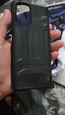 Redmi Note 10 Pro Rugged Case by KAPAVER - Black - Customer Photo From Jahad