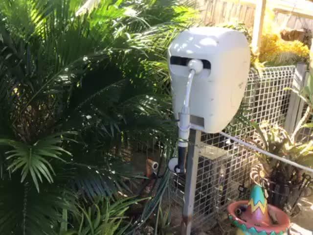 30m Retractable Hose Reel | Beige - Customer Photo From Barry Svensson