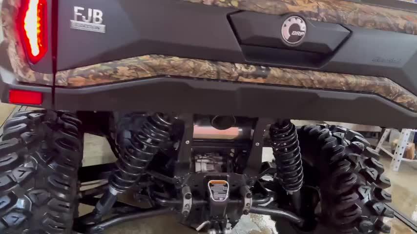 2.5" Single Slip-on Exhaust 2021-2022 CAN-AM Commander 1000R/ Maverick Sport 1000R, Center Exit, Performance Series, T304 SS - Customer Photo From Paul Groniger