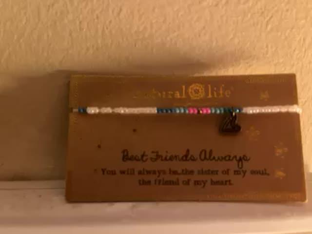Giving Beaded Bracelet - Best Friend - Customer Photo From Terri Bavis