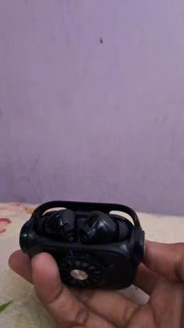 Cosmic Byte CosmoBuds™ X50 True Wireless (TWS) Earbuds, BT 5.3, 40 Hrs Playtime, 40ms, Music & GOD Mode™, ENC, DNS QUAD Mics - Black - Customer Photo From PRAJWAL BHOYAR