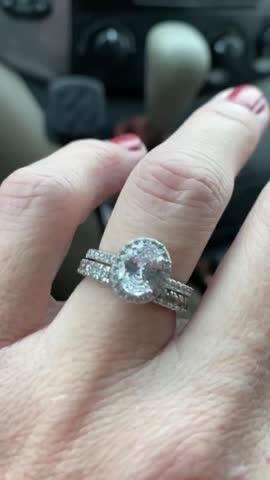 The Eternity - Silver - Customer Photo From Catherine Clark