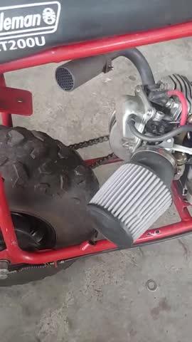1" Exhaust Silencer, Mini 91 "Slip On" - Customer Photo From Anonymous