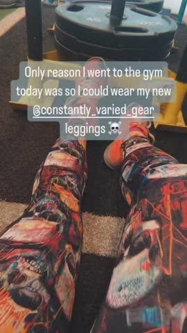 Death By Art Leggings - Customer Photo From Anonymous