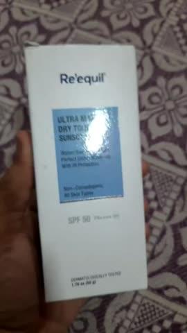 Ultra Matte Dry Touch Sunscreen - Customer Photo From Bikramjeet
