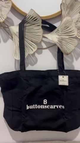 buttonscarves tote bag