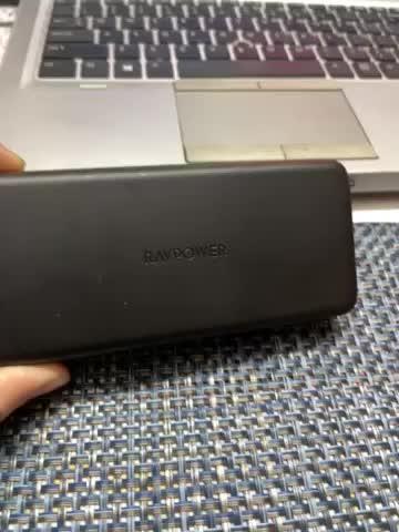 Portable Charger RAVPower 20000mAh 60W PD 3.0 USB C Power Bank for Laptop & Phones Charging - RP-PB201 - Black - Customer Photo From Naila Kazim