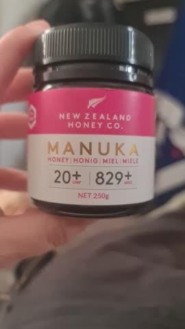 Manuka Honey UMF™ 20+ | MGO 829+ - Customer Photo From Anna G.