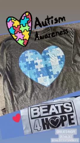 Autism Awareness T-Shirt - Customer Photo From Michele Wong