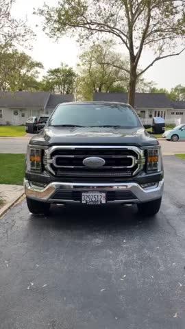 2021 - 2023 F150 PALADIN 180W Curved CREE XTE LED Bumper Bar - Customer Photo From Zac D.