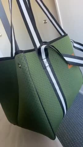 Manly Neoprene Tote Bag - Customer Photo From Patrica Baluz