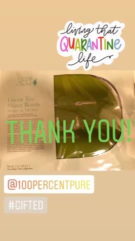 Green Tea Water Bomb Mask - Customer Photo From Shannon Grant