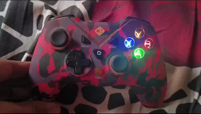 Cosmic Byte C3070W Nebula 2.4G Wireless Gamepad for PC, Upgraded with USB C Port - Camo Red - Customer Photo From Agastya Miglani