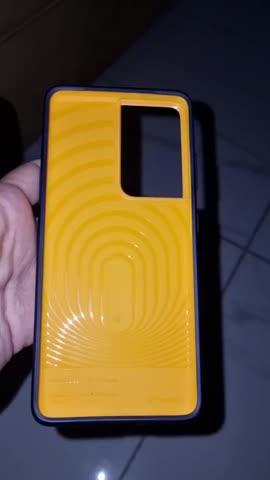 Galaxy S21 Ultra NanoPop Dual tone Liquid Silicone Case by Caseology - Blueberry Navy - ACS02518 - Customer Photo From Adil Ali 