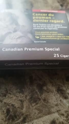 Canadian Premium Special (King Size) - Carton (200 Cigarettes) - Customer Photo From Zane Gingell