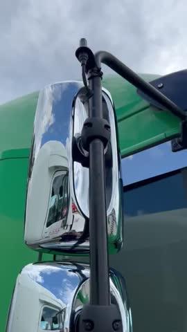 Electric and Heated Door Top Mirror fits Freightliner Columbia, M2 - Customer Photo From Carlos Vasquez