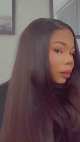 Super Double Drawn Straight Weave Extensions - Customer Photo From Anonymous