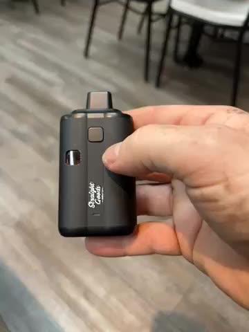 Straight Goods Supply Co. 6 Gram Dual Chamber Disposable Vapes – Strawberry Cough + Holy Zaza THC Distillate - Customer Photo From Sebastien Massy