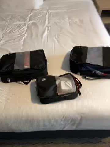 Classic Cabin Packing Cubes Set - Customer Photo From Tom B.