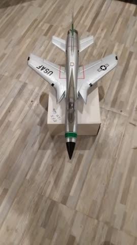 Freewing F-105 Thunderchief 64mm EDF Jet - PNP - Customer Photo From Susan mazzarelli