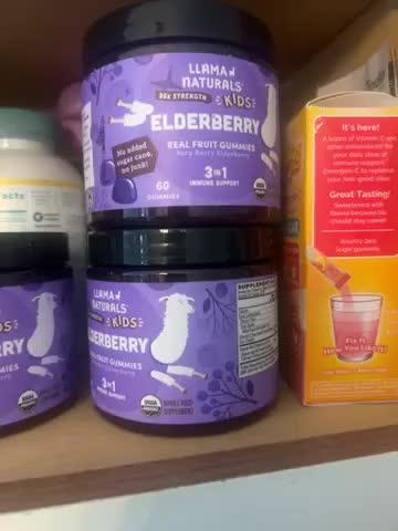 Kids Elderberry Immunity (Organic) - Customer Photo From Ashley Kirby