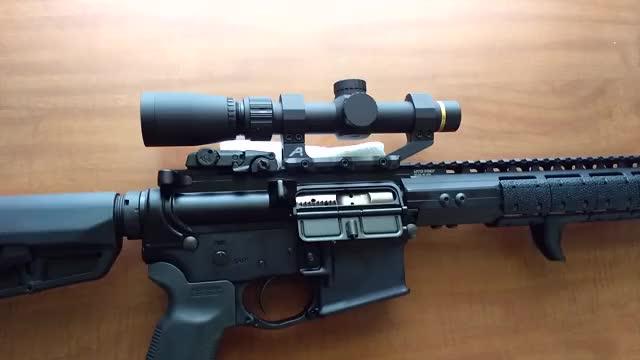 Aero Precision Ultralight 1" Scope Mount, Standard - Anodized Black - Customer Photo From Cameron C.