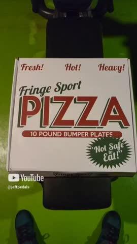 Pizza Bumper Plates (10lb Pair) - Customer Photo From Jeff Chupp