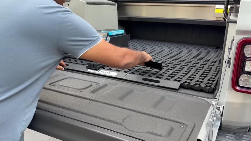 Tmat Compact Truck Bed Organizer Slide Out Mat | Universal Fit - Customer Photo From Yakub Ariff
