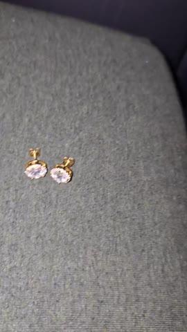 2.00 Carat Certified VVS1 Moissanite Halo Earrings - Customer Photo From Terrence M.