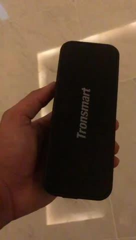 Tronsmart T2 Plus 20W Outdoor Waterproof Speakers Bluetooth 5.0, IPX7 Portable Wireless Speakers, 24-Hour Playtime, TWS, Built-in Mic, Speaker for Home, Outdoors, Travel - Black - Customer Photo From Osama Rasheed