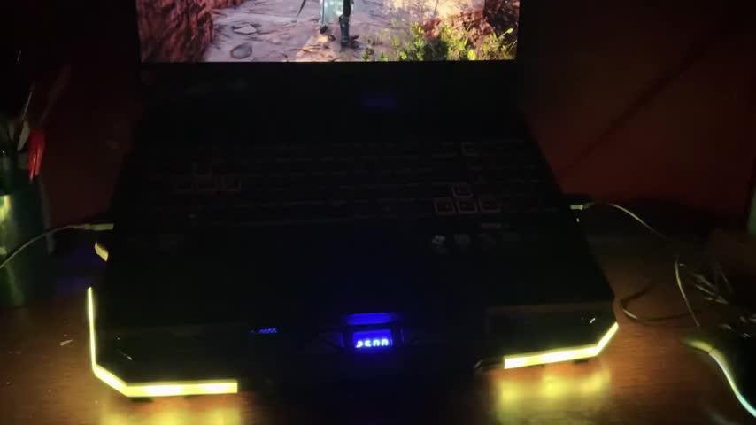 Cosmic Byte Cyclone RGB Laptop Cooling Pad - Customer Photo From saurabh tripathi
