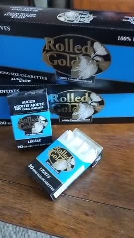 Rolled Gold Lights (King Size) - Carton (200 Cigarettes) - Customer Photo From Corine Walker