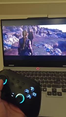 Cosmic Byte Stellaris Tri-Mode Wireless-Bluetooth-Wired Controller for PC, iOS, Android, Hall effect Trigger and Joystick - Customer Photo From Vaishnav M S