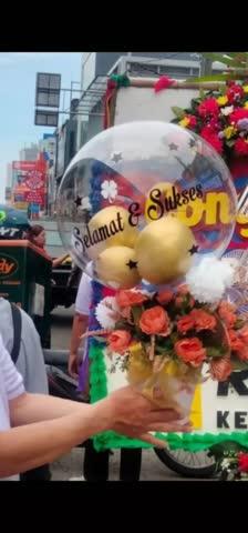 Golden Glow Balloon Artificial - Customer Photo From kath Meiliana