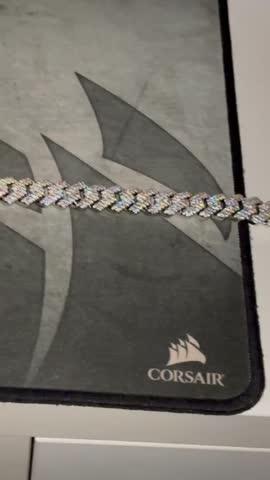 14mm Iced Prong Cuban Chain - Customer Photo From Carson B.