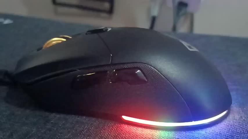 Cosmic Byte Firestorm RGB Wired Gaming Mouse with PTFE feet - Customer Photo From aiman hyder