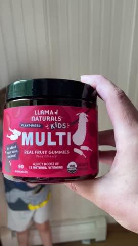 Kids Multivitamin - Cherry (Organic) - Customer Photo From Joelle Tirri