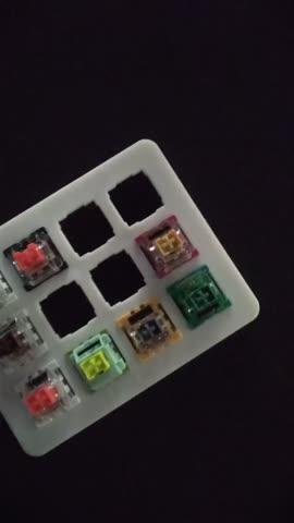 Outemu Mechanical Switches for Swappable Keyboards (Pack of 20) - Yellow SIlver - Customer Photo From Raja Das