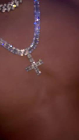 8mm Iced Square Baguette Tennis Chain - Customer Photo From Isaiah H.