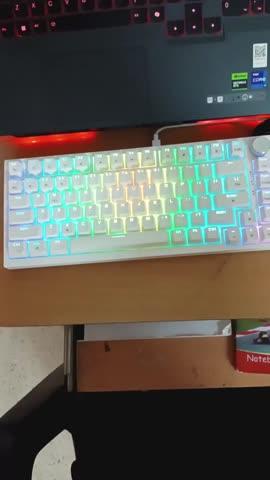 Cosmic Byte Phantom TKL Gasket Mechanical Wired Swappable Keyboard with PreLubed Switches - Customer Photo From ANISH SHARMA