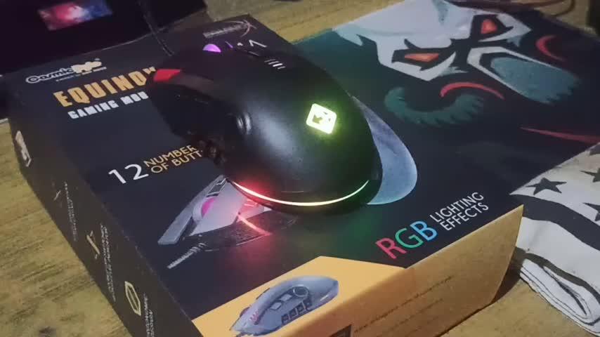 Cosmic Byte Equinox Gamma 12 Button Gaming Mouse - Customer Photo From Kaif Hussain