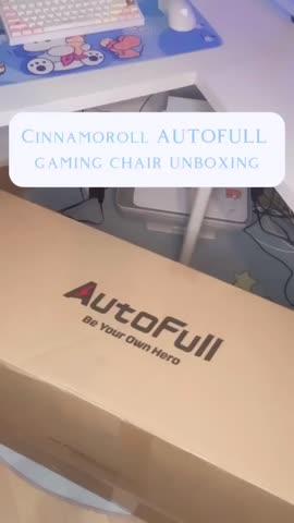 AutoFull & Cinnamoroll Gaming Chair - Customer Photo From melodyy