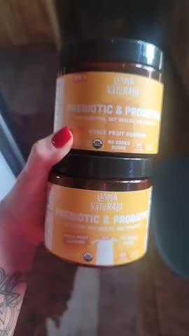 Adults Pre & Probiotic - Peach Mango (Organic) - Customer Photo From Sierra Kelly