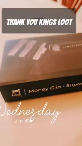 Money Clip - Customer Photo From Beanie Araya 