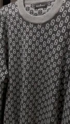 Everyday Monogram Sweater - Metal Gray - Customer Photo From Suci Andi Sutriadi
